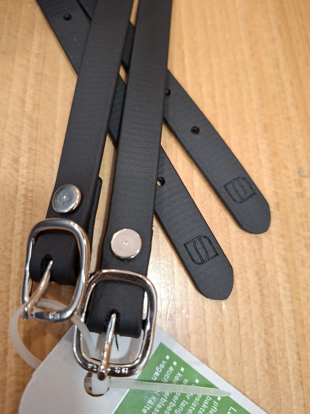 Correa espuela inglesa SPRENGER biothane negro - Imagen 2