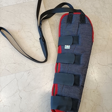 Cubrecola MEHIS LONA color marino/rojo talla única - Imagen 1