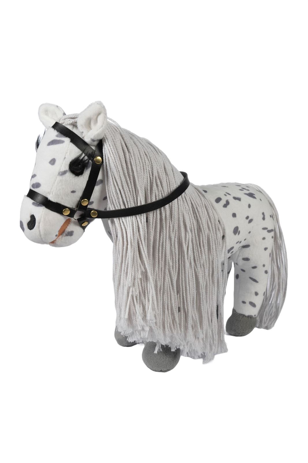 CUDDLE HORSE Caballo peluche HKM Sports Equipment blanco/negro - Imagen 1