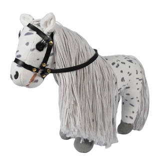 CUDDLE HORSE Caballo peluche HKM Sports Equipment blanco/negro - Imagen 1