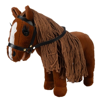 CUDDLE HORSE Caballo peluche HKM Sports Equipment marrón - Imagen 1