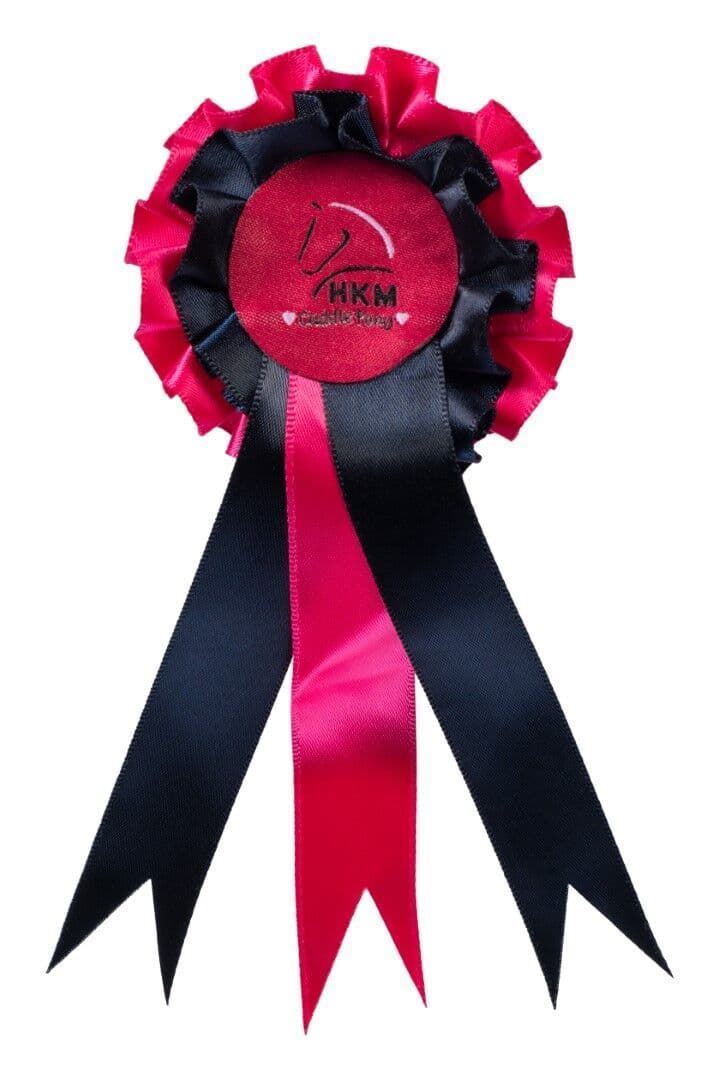 CUDDLE PONY Escarapela HKM Sports Equipment color rosa fucsia/azul marino - Imagen 1