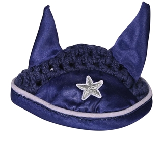 CUDDLE PONY Set accesorios HKM Sports Equipment Mantilla, orejeras y vendas , color azul marino - Imagen 2