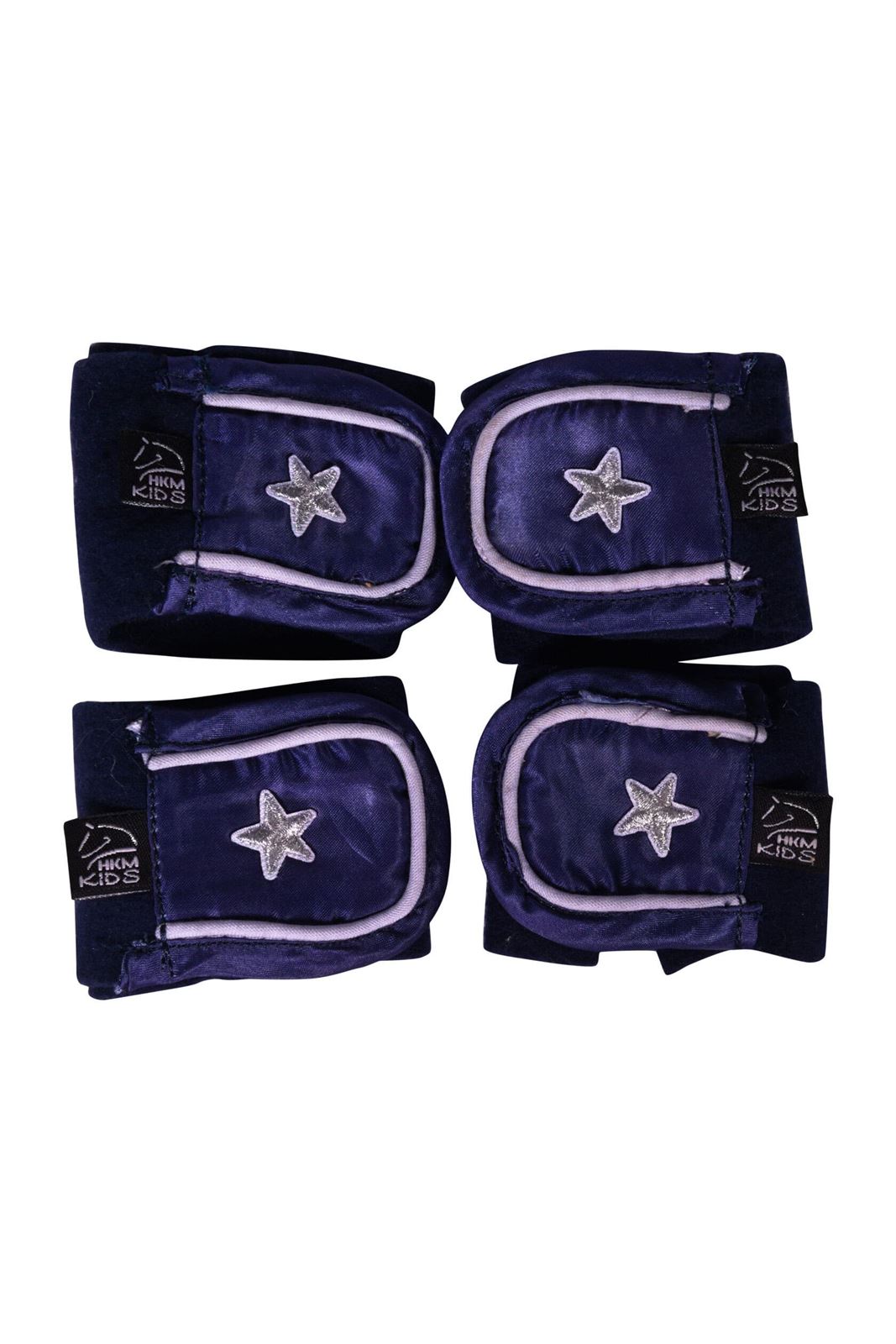 CUDDLE PONY Set accesorios HKM Sports Equipment Mantilla, orejeras y vendas , color azul marino - Imagen 4