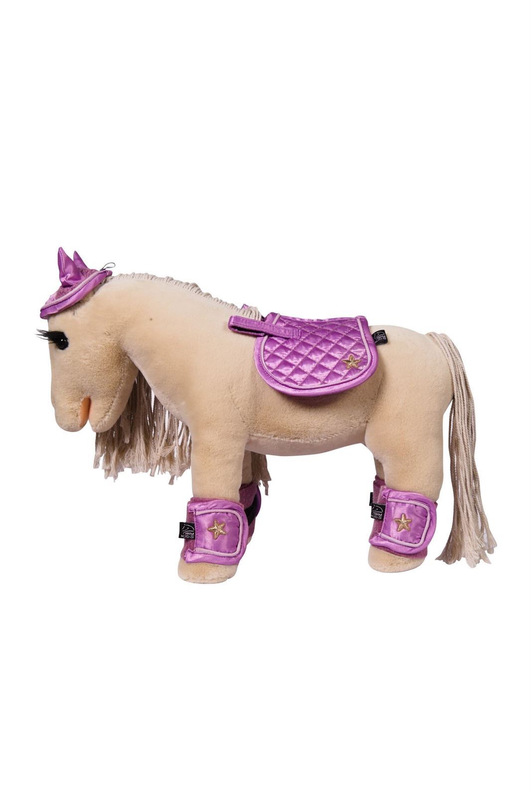 CUDDLE PONY Set accesorios HKM Sports Equipment Mantilla, orejeras y vendas , color lila - Imagen 1