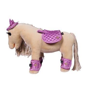 CUDDLE PONY Set accesorios HKM Sports Equipment Mantilla, orejeras y vendas , color lila - Imagen 1