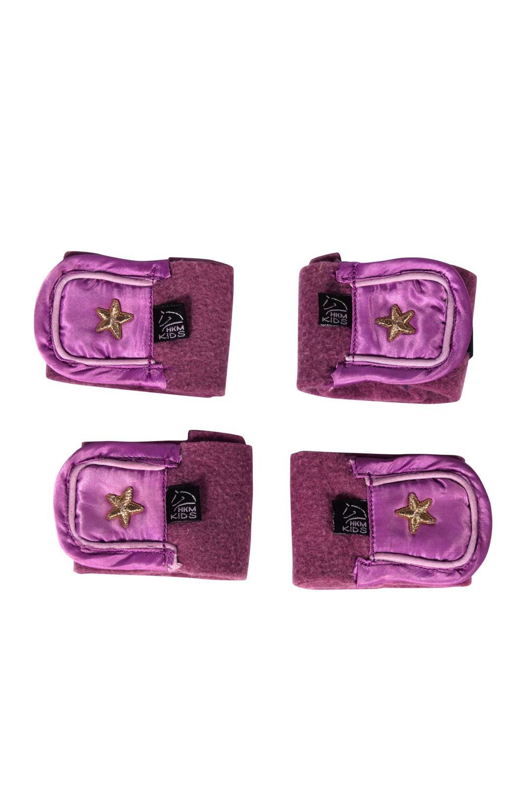 CUDDLE PONY Set accesorios HKM Sports Equipment Mantilla, orejeras y vendas , color lila - Imagen 4