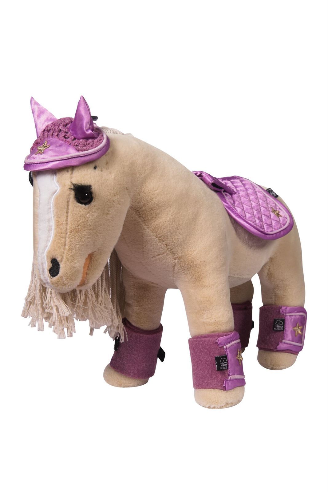 CUDDLE PONY Set accesorios HKM Sports Equipment Mantilla, orejeras y vendas , color lila - Imagen 5