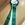 Escarapela de concurso HKM con dos bandas de lazo, verde/blanco - Imagen 2