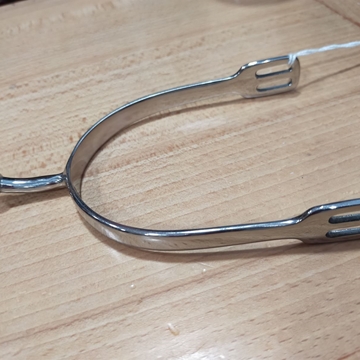 Espuela inglesa SEFTON inox punta bola hombre 35mm - Imagen 1