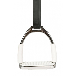 Estribos de seguridad HKM, de acero inox (par) talla 12 - Imagen 2