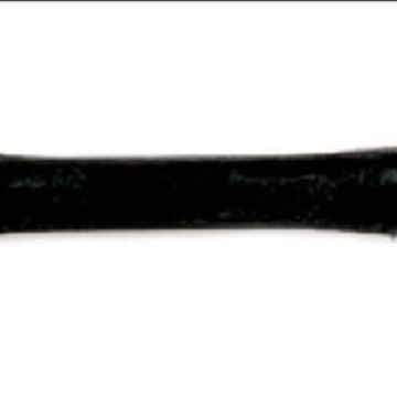 Filete anillas SEFTON inox embocadura goma dura recta, medida 12,5 cm - Imagen 1