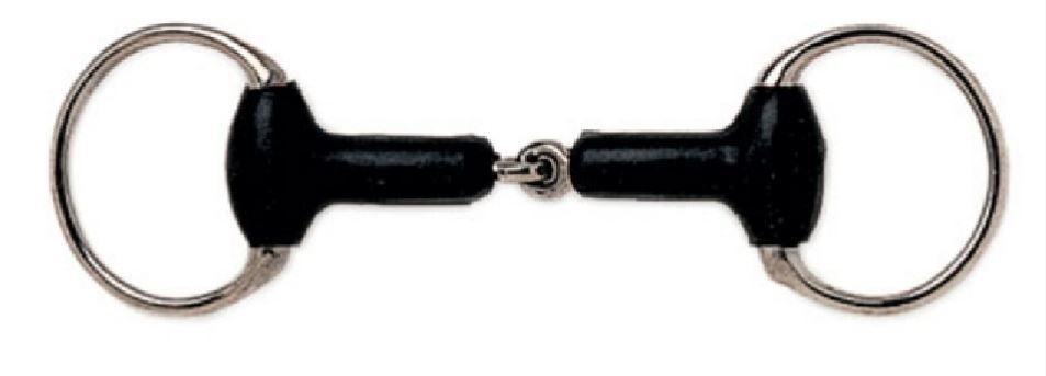 Filete anillas SEFTON, partido,con goma, inox, medida 12,5 cm - Imagen 1