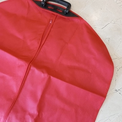 Funda chaqueta EUROSTAR tela asa plástico color rojo - Imagen 2