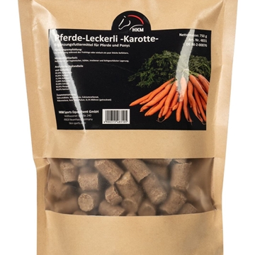 Golosinas HKM para el caballo CON CEREALES, sabor zanahoria bolsa - Imagen 1