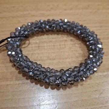 Goma para el pelo HKM Sports Equipment cristales plata - Imagen 2