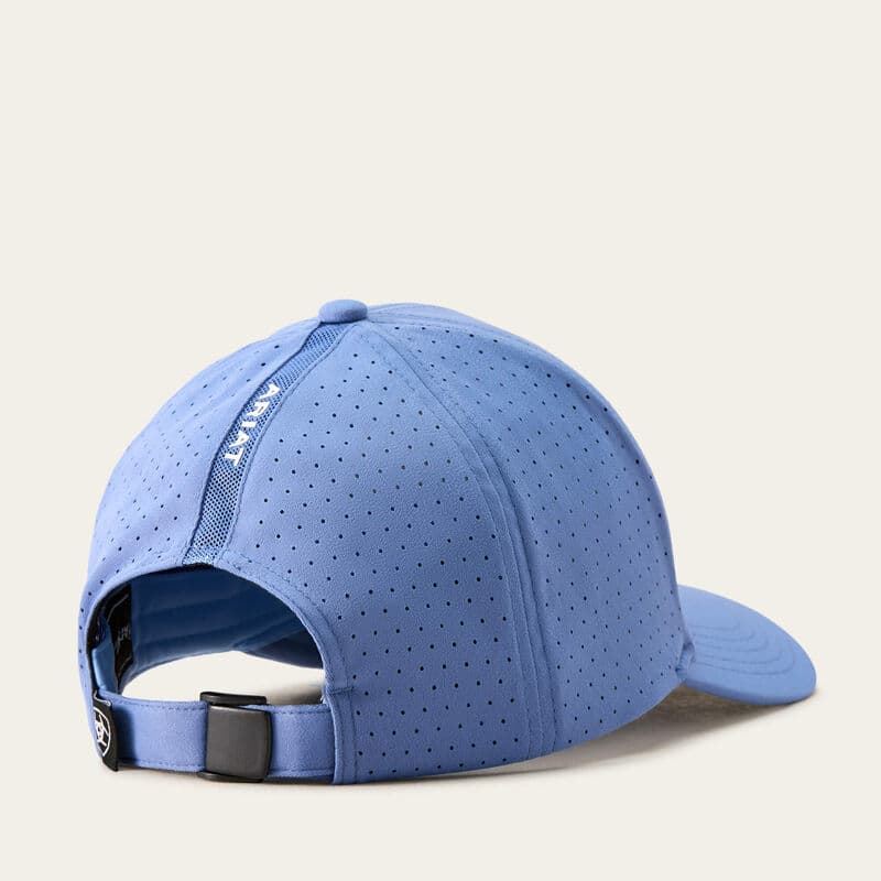 Gorra visera ARIAT Breathe Cap azul surf regulable talla única (muy transpirable) - Imagen 3