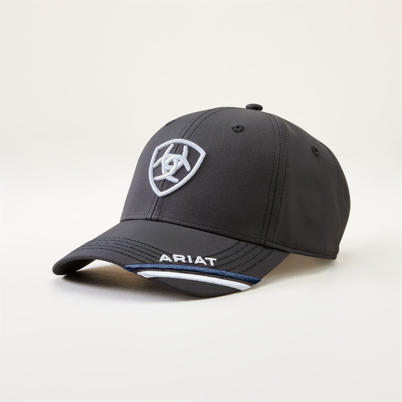 Gorra visera ARIAT Shield Performance negro/azul regulable talla única - Imagen 1