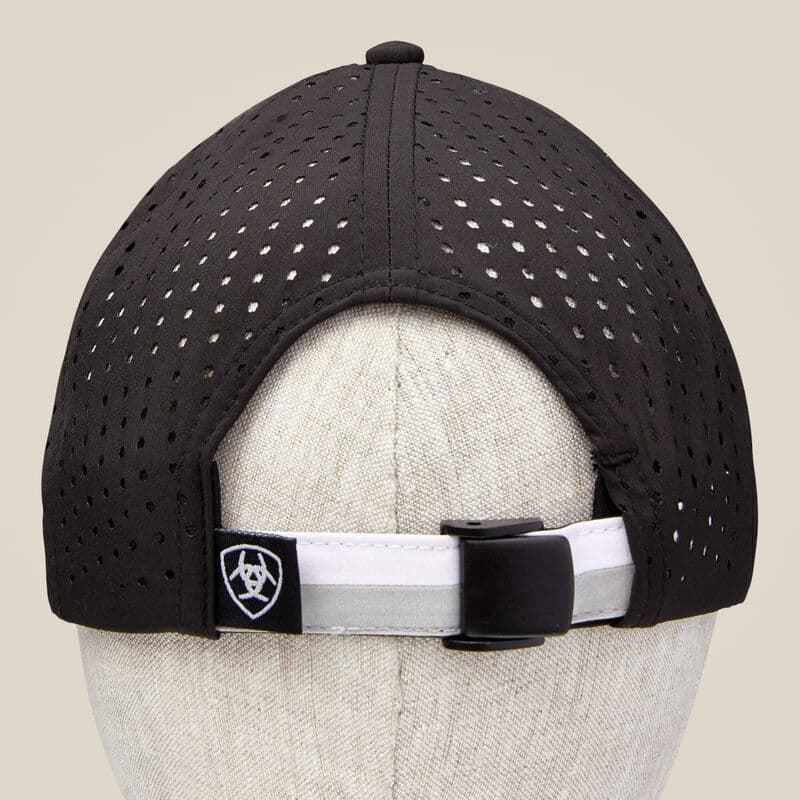 Gorra visera ARIAT Tri Factor Cap color negro regulable talla única - Imagen 2