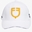 Gorra visera EQUESTRO talla única color blanco/amarillo - Imagen 2