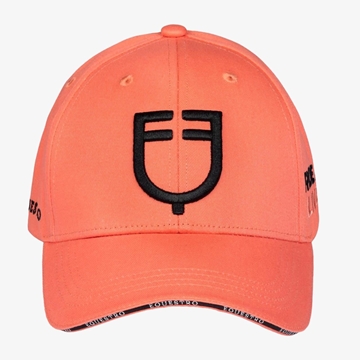 Gorra visera EQUESTRO talla única color desert flower logo negro - Imagen 2