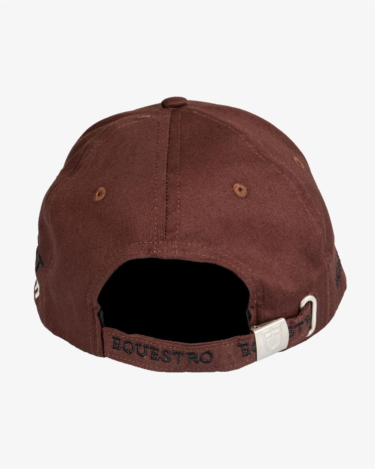 Gorra visera EQUESTRO talla única color marrón/negro - Imagen 4