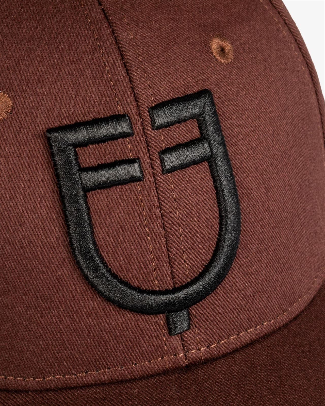 Gorra visera EQUESTRO talla única color marrón/negro - Imagen 6