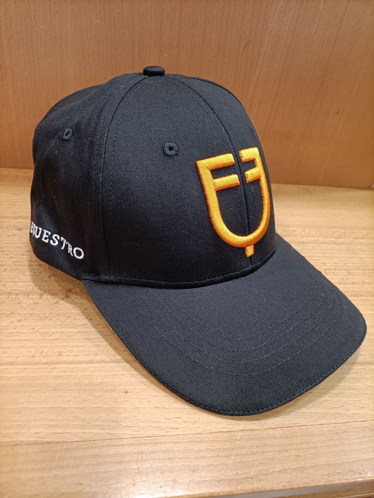 Gorra visera EQUESTRO talla única color negro/amarillo - Imagen 4