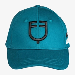 Gorra visera EQUESTRO talla única color petróleo/negro - Imagen 2