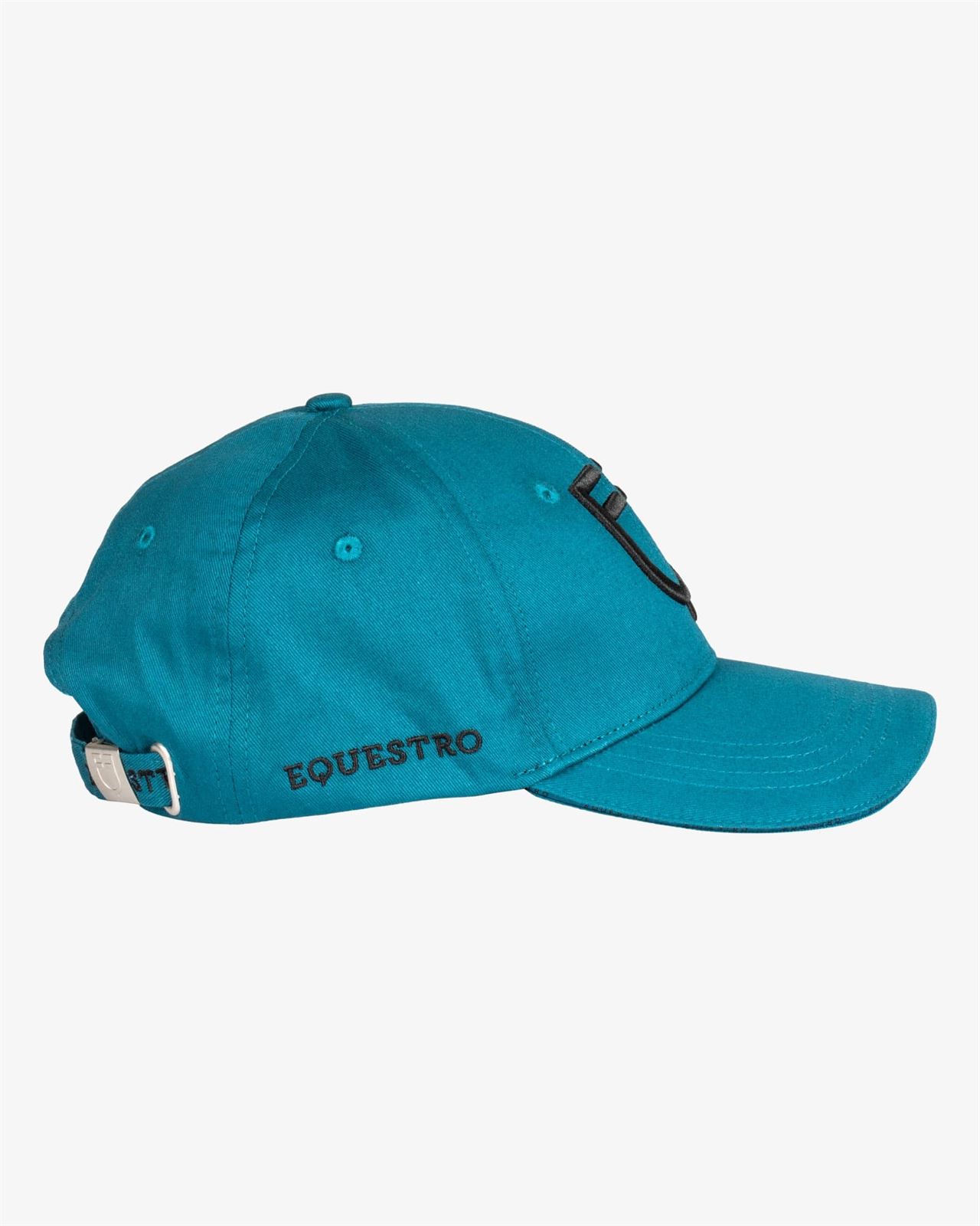 Gorra visera EQUESTRO talla única color petróleo/negro - Imagen 5