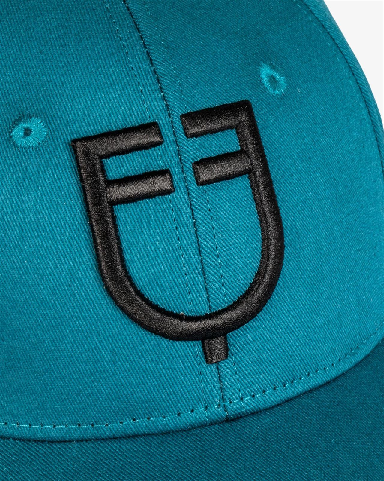 Gorra visera EQUESTRO talla única color petróleo/negro - Imagen 6