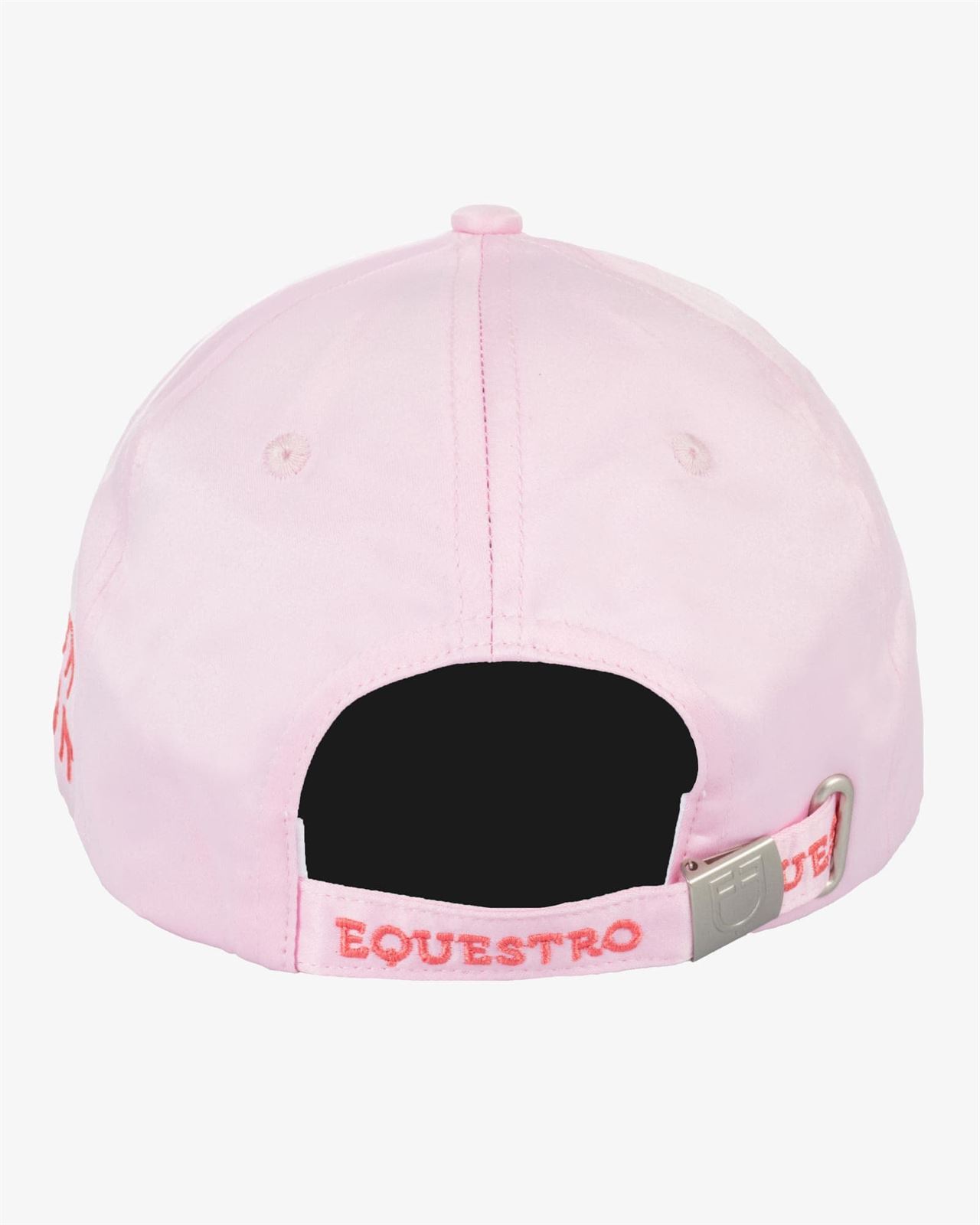 Gorra visera EQUESTRO talla única color rosa bebé logo peluche - Imagen 5