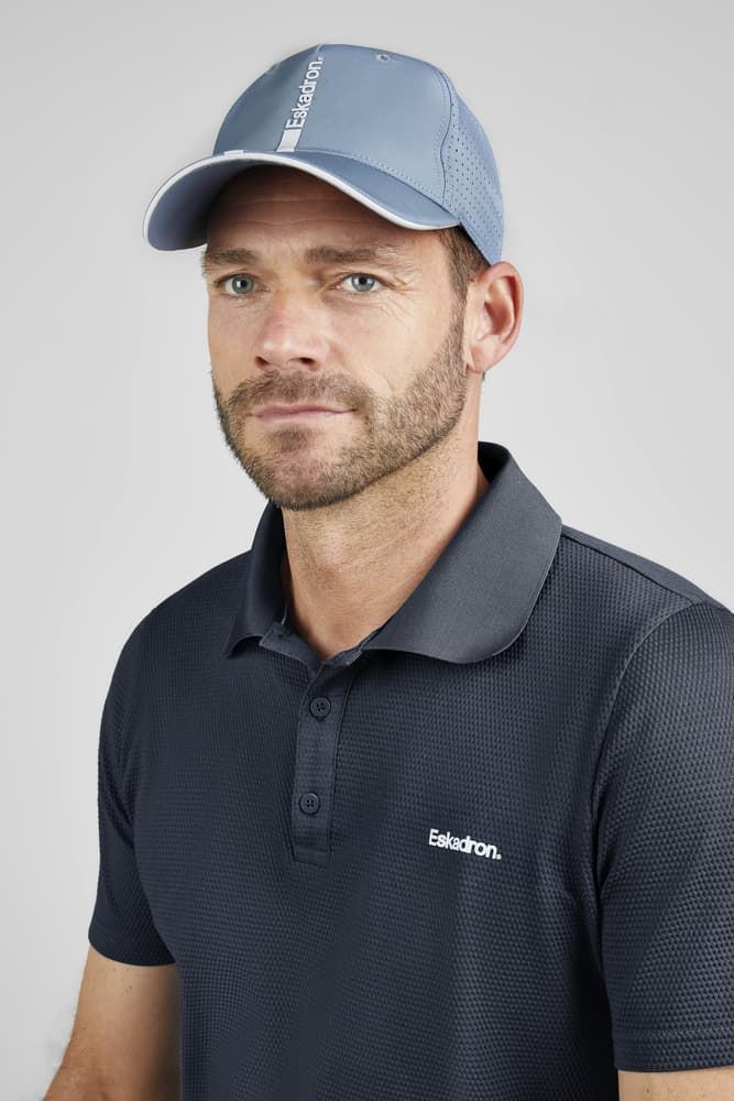 Gorra visera ESKADRON color azul grisáceo - Imagen 2