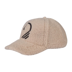 Gorra visera LAURIA GARRELLI Arezzo borreguillo beige - Imagen 1