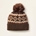 Gorro ARIAT Bristol Beanie color marrón, con forro polar y pompón - Imagen 2