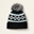 Gorro ARIAT Bristol Beanie color negro, con forro polar y pompón - Imagen 2
