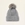 Gorro ARIAT CHILTON Beanie color gris pompom - Imagen 2