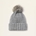 Gorro ARIAT CHILTON Beanie color gris pompom - Imagen 2