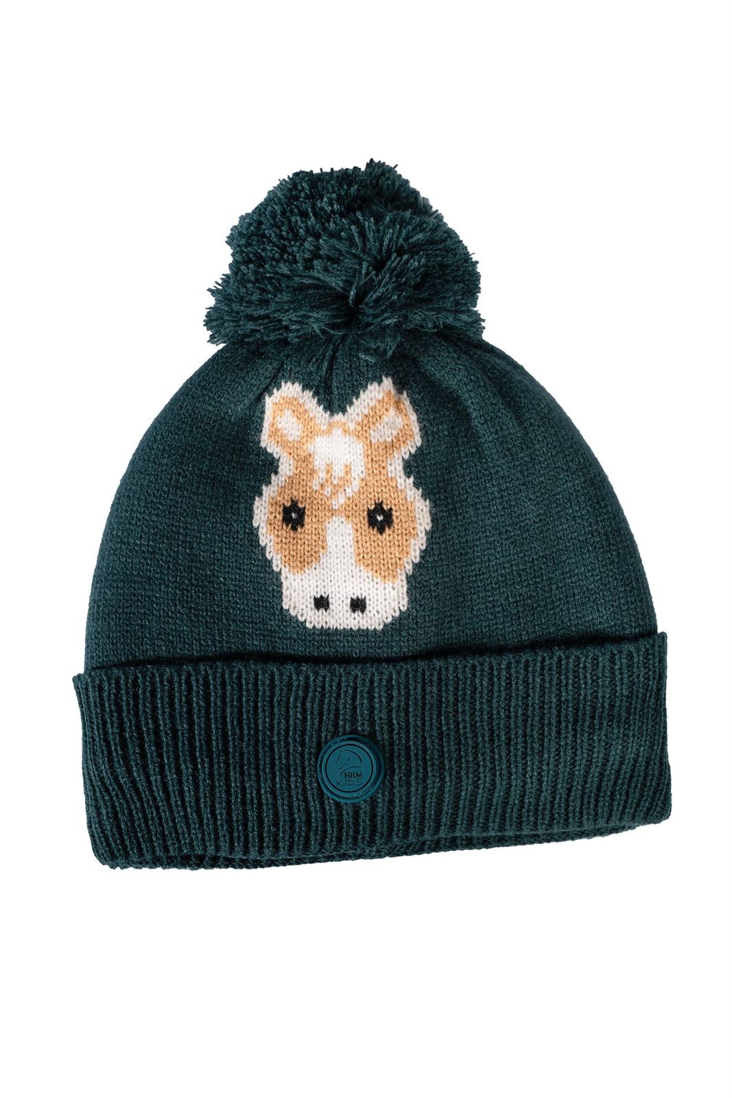 Gorro HKM Sports Equipment unisex Amina petróleo  (talla infantil) - Imagen 1