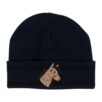 Gorro HKM Sports Equipment unisex azul marino  (talla infantil) - Imagen 1