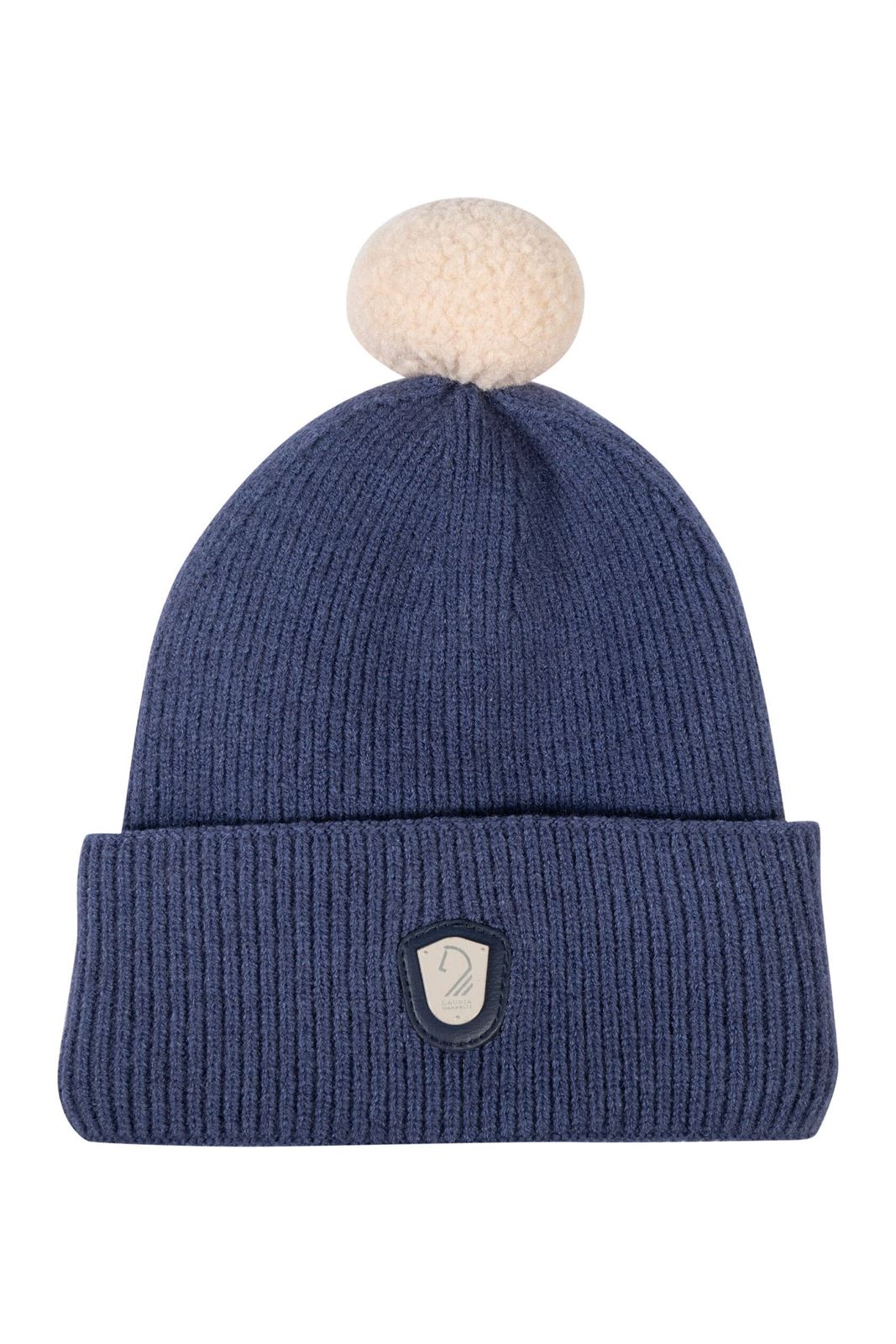 Gorro LAURIA GARRELLI Arezzo color azul añil - Imagen 1