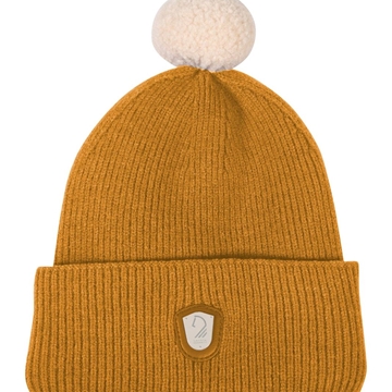 Gorro LAURIA GARRELLI Arezzo color mostaza - Imagen 1