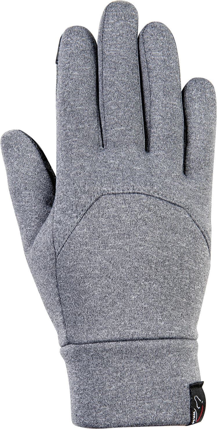 Guante de montar HKM Sports Equipment WINTER color gris muy calentitos TALLAJE INFANTIL - Imagen 2