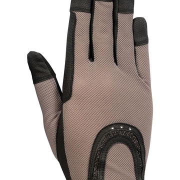 Guante de montar LAURIA GARRELLI Amalfi color taupe/negro - Imagen 1