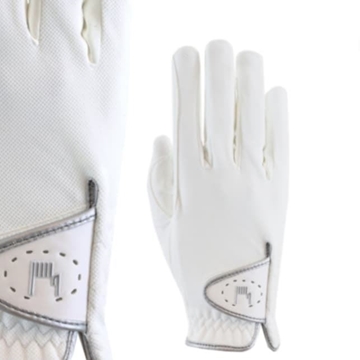 Guante de montar ROECKL Samorin color blanco - Imagen 1