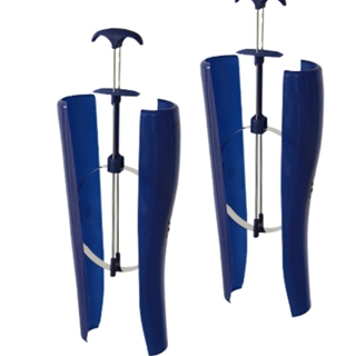 Horma plástico para botas LEXHIS  (par) color azul - Imagen 2