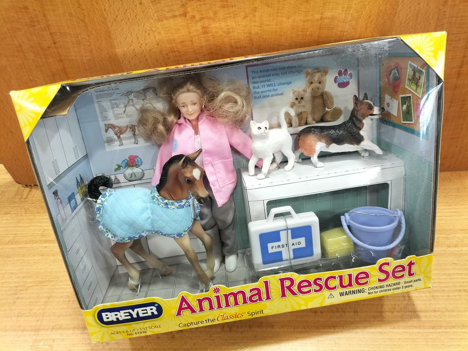 Juguete BREYER Veterinaria animal rescue set - Imagen 1