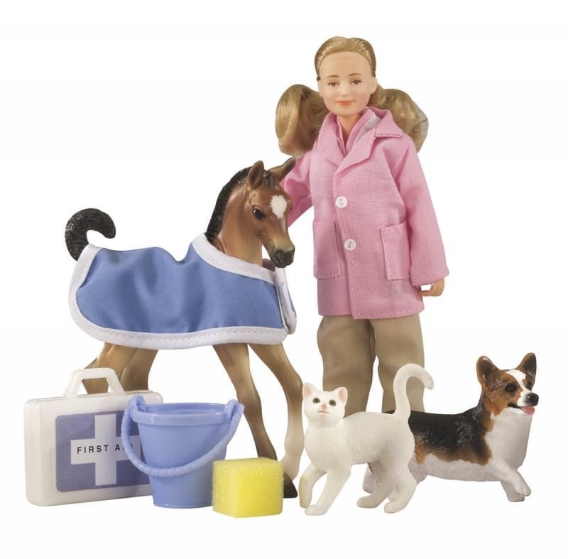 Juguete BREYER Veterinaria animal rescue set - Imagen 2