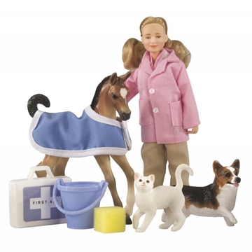 Juguete BREYER Veterinaria animal rescue set - Imagen 2