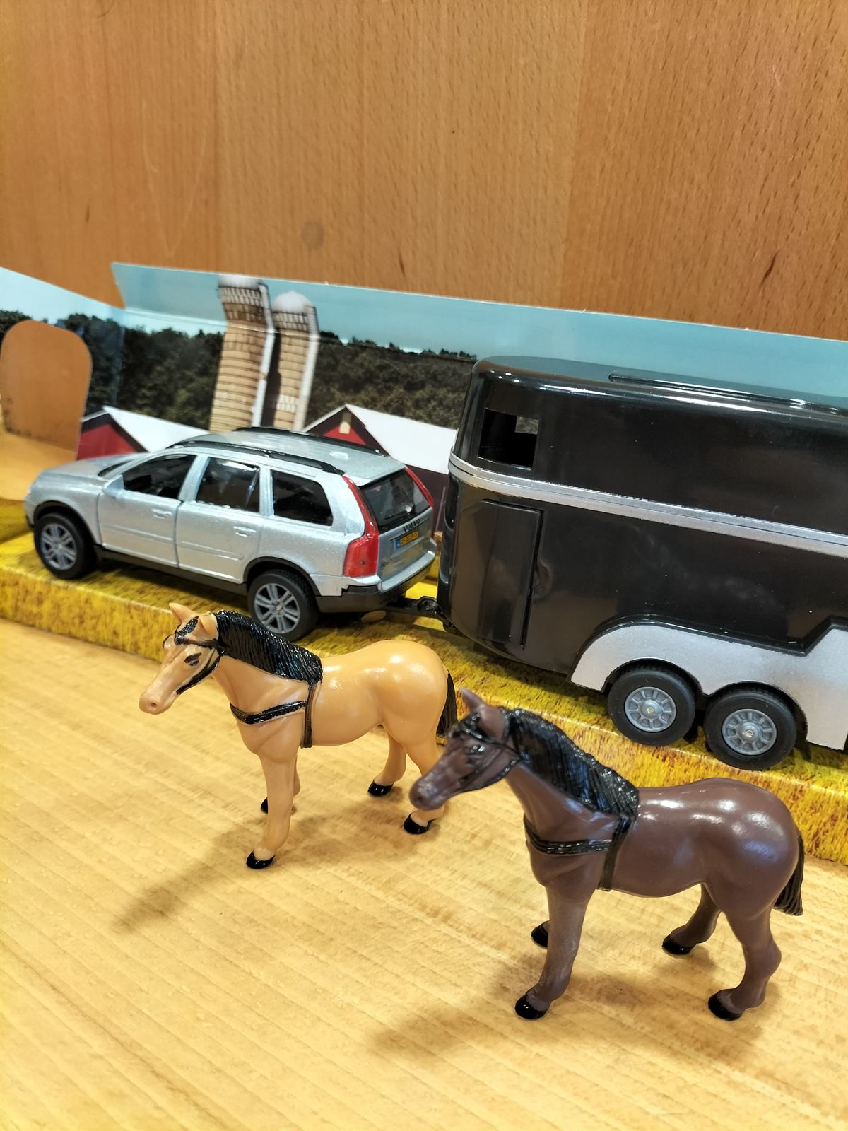 Juguete Van caballos con Volvo - Imagen 1